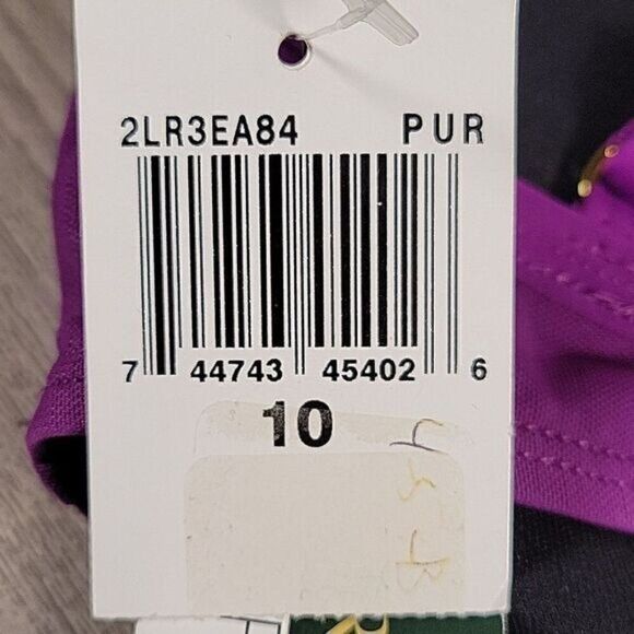 Lauren Ralph Lauren Layered Bikini Top Sz 10 - Picture 8 of 11